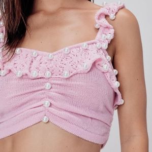 For love and lemons pearl sweater cami